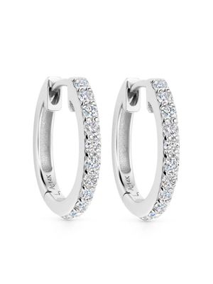 Astley Clarke 14kt gerecyclede witgouden oorringen - Zilver Astley Clarke 14kt gerecyclede witgouden oorringen - Zilver