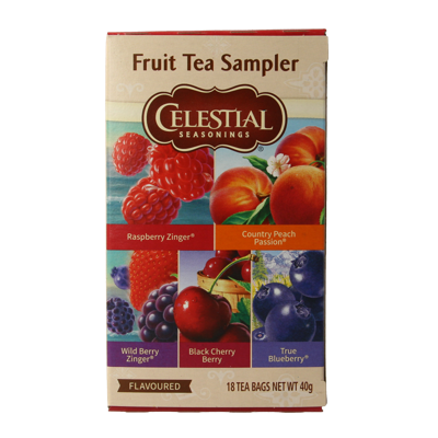 Celestial Season Fruit sampler south tea 18 Zakjes