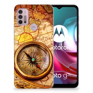 Motorola Moto G30 | G10 Siliconen Back Cover Kompas