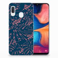 Samsung Galaxy A20e | TPU Case | Palm Leaves