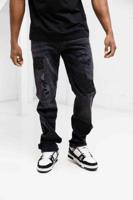 XPLCT Patch Broek Heren Donkergrijs - Maat 28 - Kleur: Donkergrijs | Soccerfanshop