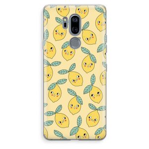 Citroenen: LG G7 Thinq Transparant Hoesje