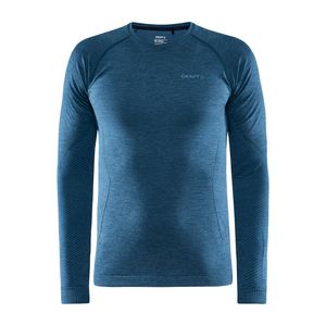 Craft Core dry active comfort shirt lange mouw blauw heren S