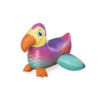 Bestway Opblaasbare Figuur Tucan met Handvatten 141x113 cm +3 Jaar Strand en Zwembad 41504