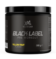 XXL Nutrition Black Label Pre-workout - Yellow Fruit