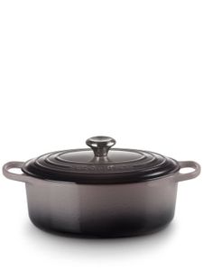 Le Creuset pot ovale 29 cm - Gris