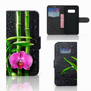 Samsung Galaxy S10e Hoesje Orchidee