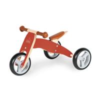 Mini driewieler 'Charlie', rood/naturel Mini driewieler 'Charlie', rood/naturel