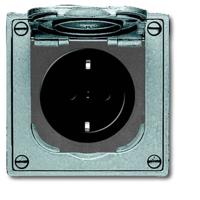 ABB 2CKA002011A3871 Geaard stopcontact IP41 Grijs ABB 2CKA002011A3871 Geaard stopcontact IP41 Grijs