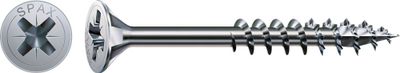 Spax spaanplaatschroef vz pk 4.0x80mm pz2