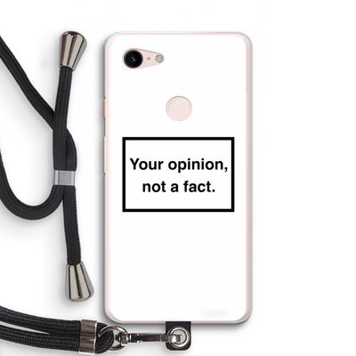 Your opinion: Pixel 3 XL Transparant Hoesje met koord