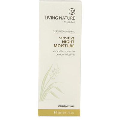 Living Nature Nachtcreme gevoelige huid