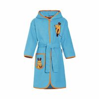 Playshoes badjas muis aqua blauw Maat