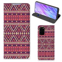 Samsung Galaxy S20 Plus | Hoesje met Magneet | Aztec Paars