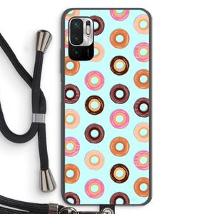 Donuts: Xiaomi Redmi Note 10 5G Transparant Hoesje met koord