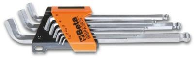 Beta inbussleutelset tools 96bpa/sc9 met kogelkop 110° (9-delig)