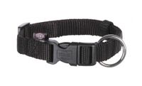 Trixie halsband hond classic zwart (35-55X2 CM) - thumbnail