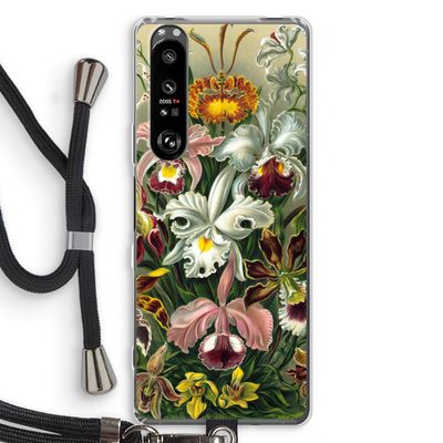 Haeckel Orchidae: Sony Xperia 1 III Transparant Hoesje met koord