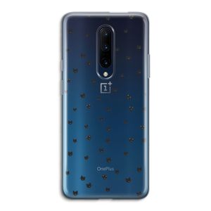 Kleine kattenkopjes: OnePlus 7 Pro Transparant Hoesje