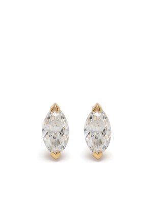 SHAY puces d'oreilles en or 18ct pavées de diamants
