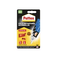 Secondelijm pattex super gel 3gr blister 2+1 | 12 stuks