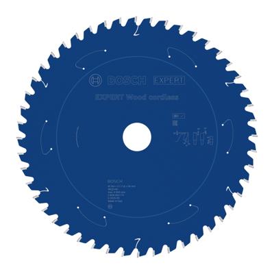 Bosch Accessoires EXPERT Wood cordless Cirkelzaagblad | 254 x 2,1/1,6 x 30 mm | T48 - 2608902174