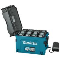 Makita BCC02 Mbox multilader voor 12 XGT accu's Makita BCC02 Mbox multilader voor 12 XGT accu's