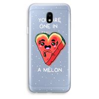 One In A Melon: Samsung Galaxy J3 (2017) Transparant Hoesje