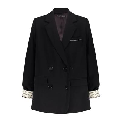 Frankie & Liberty winter blazer meisjes - zwart
