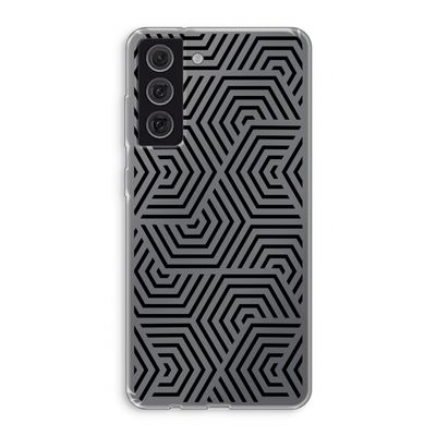 Magic pattern: Samsung Galaxy S21 FE Transparant Hoesje