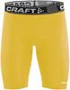 Craft 1906858 Pro Control Compression Short Tights Unisex - Yellow - XS