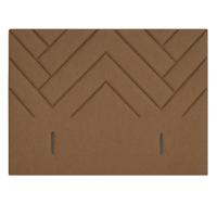 OP=OP Hoofdbord Chevron 160 x 100 Velvet Beige