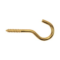 pgb-Europe PGB-FASTENERS | Schroefhaak Ø 2,50x16 Messing 0000SHMS0021500163