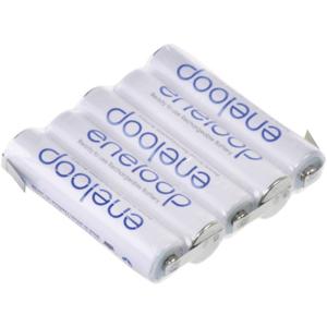 Panasonic eneloop Reihe F1x5 Accupack Aantal cellen: 5 Batterijgrootte: AAA (potlood) Z-soldeerlip NiMH 6 V 750 mAh