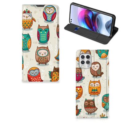 Motorola Moto G100 | Hoesje maken | Vrolijke Uilen