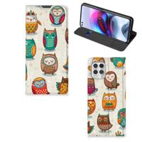 Motorola Moto G100 | Hoesje maken | Vrolijke Uilen