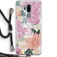Kindness matters: LG G7 Thinq Transparant Hoesje met koord