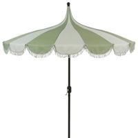 In The Mood Collection Rissy Parasol - H238 x Ø220 cm - Lichtgroen