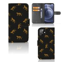 Telefoonhoesje | Met pasjeshouder | voor iPhone 12 | 12 Pro (6.1") Leopards