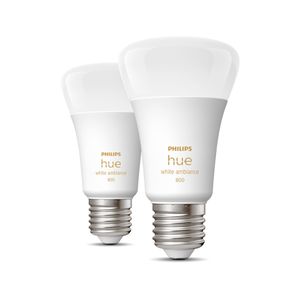 Philips Hue White Ambiance E27 800lm Duo pack