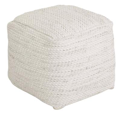 MUST Living Poef 'Asuri' kleur Ivory