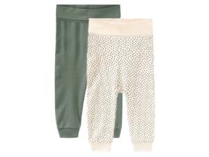 lupilu Babyjoggingbroek (50/56, Groen/wit)