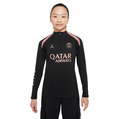 Paris Saint Germain Driiltop Kids 2024-2025 Zwart Roze