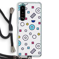 8-bit N°9: Sony Xperia 5 III Transparant Hoesje met koord