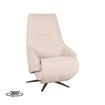 LABEL51 Fauteuil Odense - Naturel - Boucle - One Size
