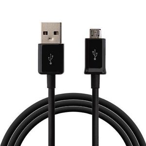 Bulkverpakking - voor Samsung Originele micro-USB kabel 1M Zwart