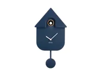 Wall clock Modern Cuckoo ABS dark blue