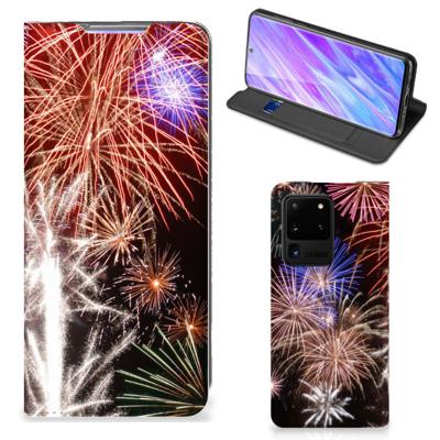 Samsung Galaxy S20 Ultra Hippe | Standcase | Vuurwerk