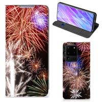Samsung Galaxy S20 Ultra Hippe | Standcase | Vuurwerk
