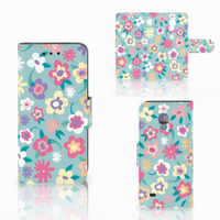 Samsung Galaxy S4 Mini i9190 Hoesje Flower Power - thumbnail